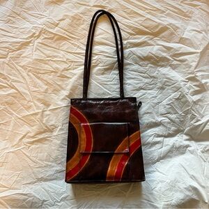 One-of-a-kind vintage patent leather purse